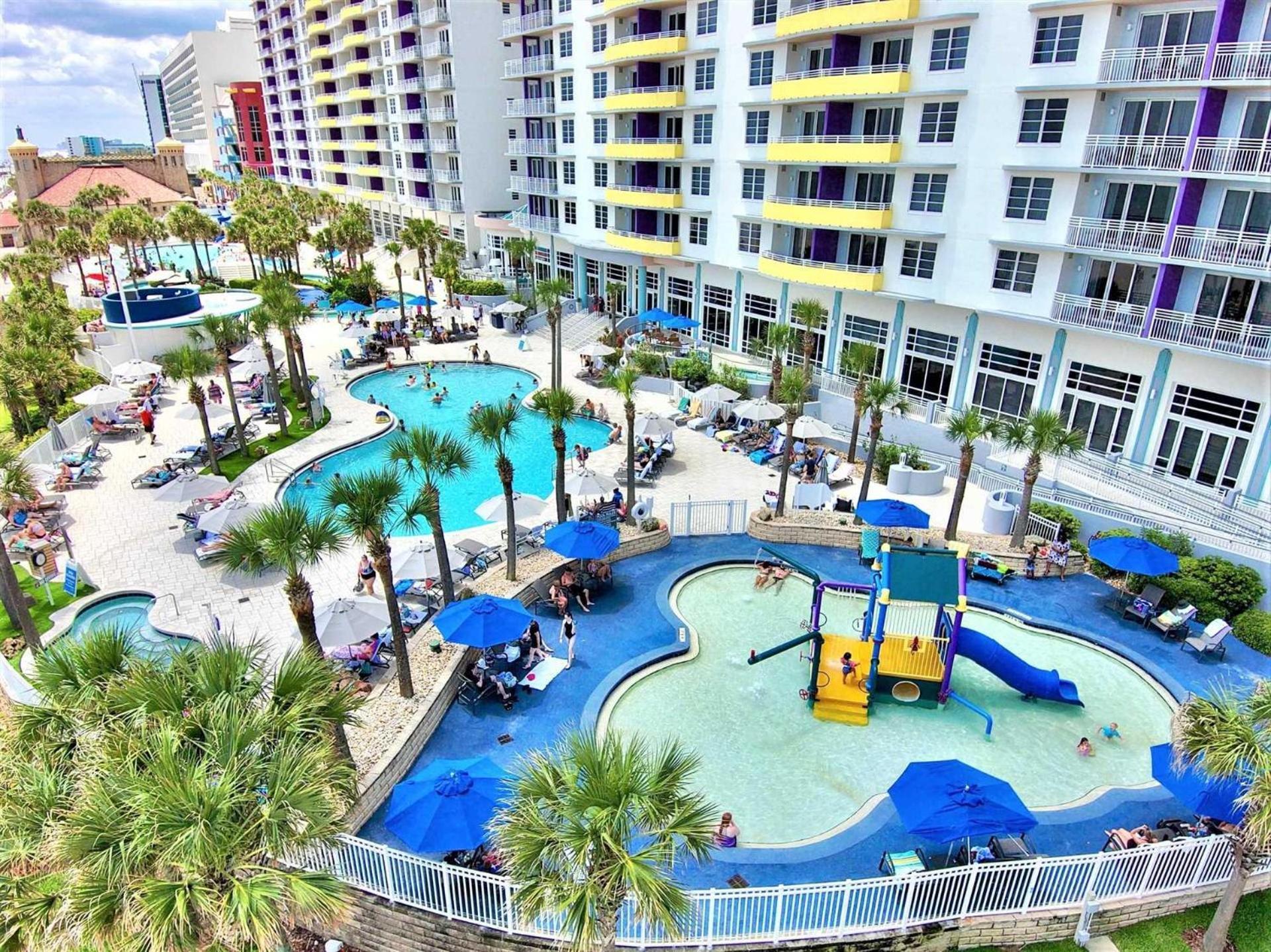 Penthouse Beach Villa Ocean Walk Resort Daytona Daytona Beach Exteriör bild